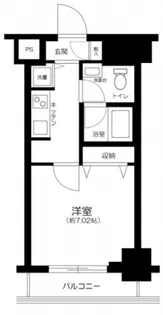 スカイコートパレス大島【2階】の間取り