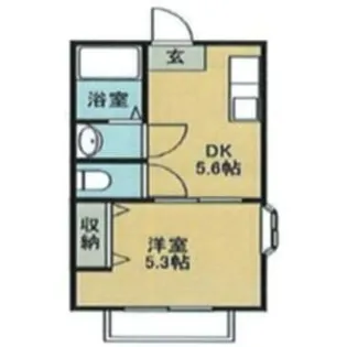 NKハイツ【1階】の間取り