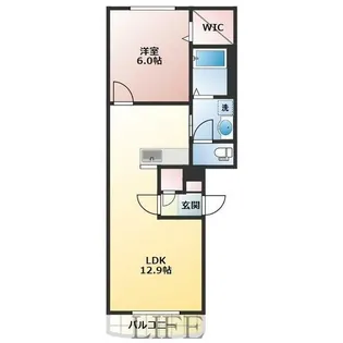 ピュアグリーン南郷【2階】の間取り