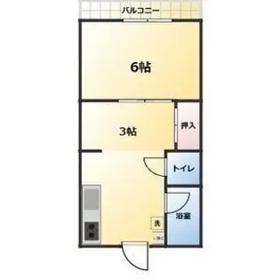 朝宮レジデンス【2階】の間取り