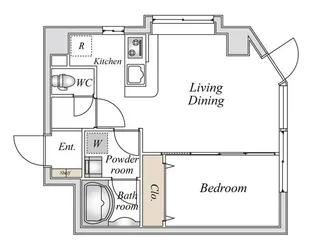 東京都世田谷区池尻3【マンション】の間取り