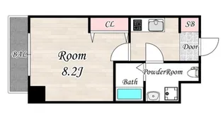 芝浦ベイヒルズ【5階】の間取り