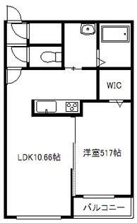 サウススクエア【2階】の間取り