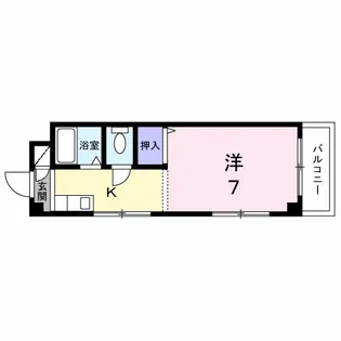 エクセレンスオガワ【2階】の間取り