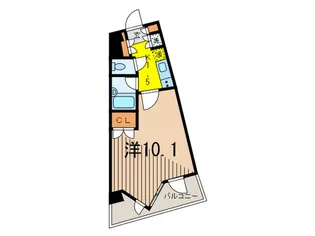 ネオ北千束【2階】の間取り