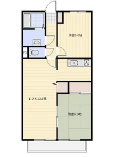 ビラージュYS B【3階】の間取り