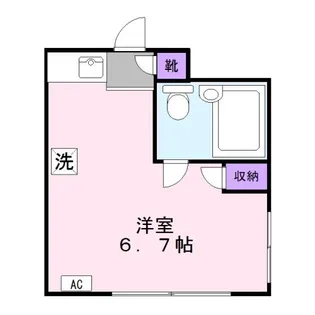 AIハウス【3階】の間取り