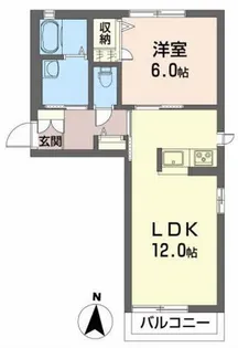 フランシーズ【1階】の間取り