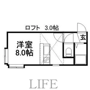 グランプリ水車町【2階】の間取り
