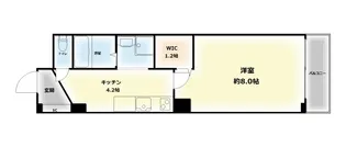 昭和町エクセルハイツ【4階】の間取り