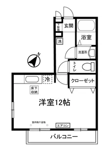 T・メゾンリビエール【1階】の間取り