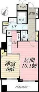 リビオ札幌時計台通り【3階】の間取り