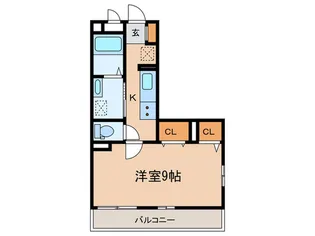 番匠参番館【1階】の間取り