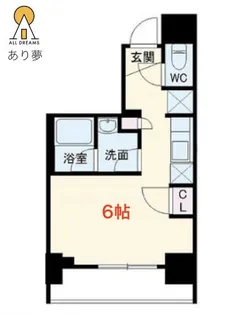 アイルYOKOHAMA関内【4階】の間取り
