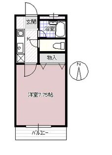 はなはうす東岡山マンション【3階】の間取り