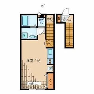Casa Marrone【2階】の間取り