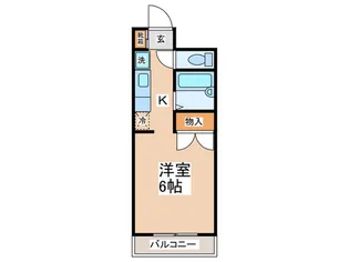 メイプルコート【2階】の間取り