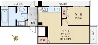 ルミエール小石川【7階】の間取り