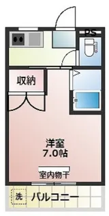 パークプレイス平井II号棟【3階】の間取り