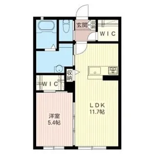 リオン・プレアデス【1階】の間取り