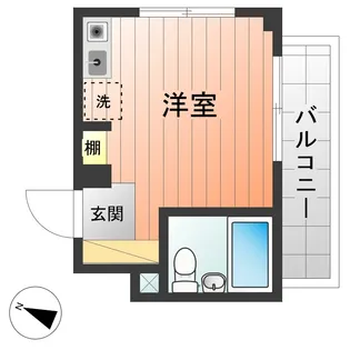 ラ・ヴニール大山【3階】の間取り