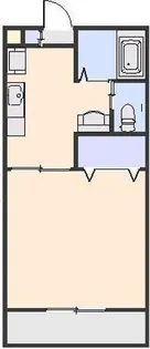 ジューン・ブロッサム【2階】の間取り