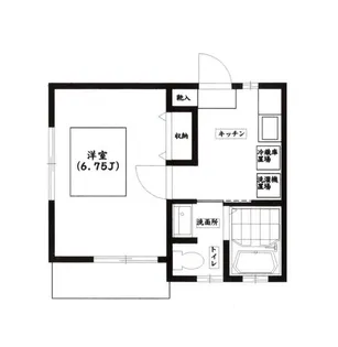 Park Nakahara(パーク中原)【1階】の間取り