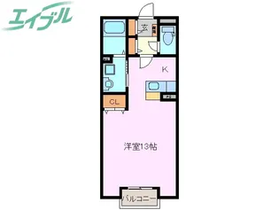 Four Season A【2階】の間取り