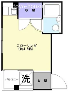 SAN-IWAビル【3階】の間取り