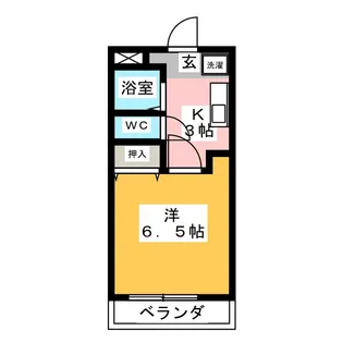 スペーシア追進 B【2階】の間取り