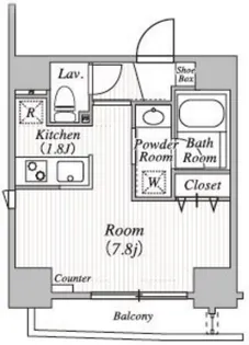 BlancCiel三田(ブランシエル三田)【6階】の間取り
