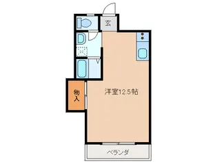 メゾン ド アサヒ【3階】の間取り