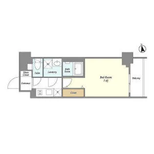 BLAU南池袋【7階】の間取り