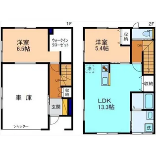 garace有松【1階】の間取り