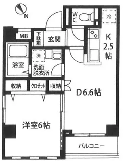 成増ガーデンハイツ【3階】の間取り