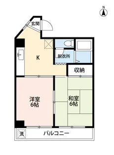 スターダスト相模【2階】の間取り