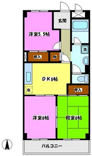 ソフィア新松戸【2階】の間取り