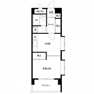 エクセル南麻布【2階】の間取り
