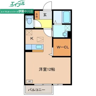 GLORY B【2階】の間取り