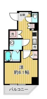 SHOKEN Residence横浜鶴見【4階】の間取り