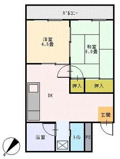 ウエルストーンハイツ【3階】の間取り