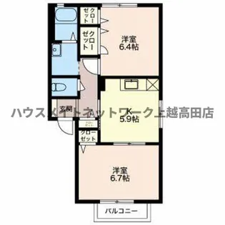 ポポラ【1階】の間取り