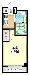 Cross U【4階】の間取り