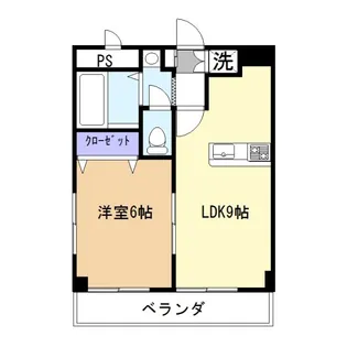 メゾン・クレール【2階】の間取り