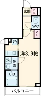 メインステージ板橋蓮根II【4階】の間取り
