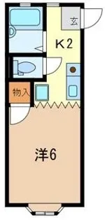 コーポヒロ【2階】の間取り