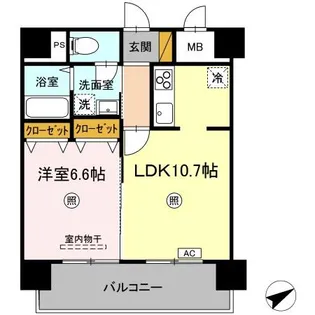 エミネンス大町【3階】の間取り