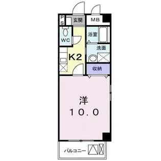 グランアールコハマ【3階】の間取り