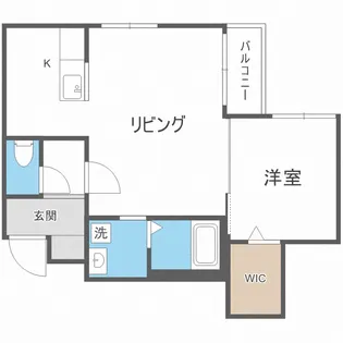 CREA NORTH15A【4階】の間取り