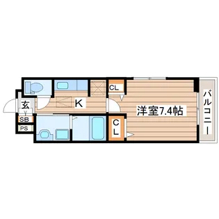 ナイスアーバンII【2階】の間取り